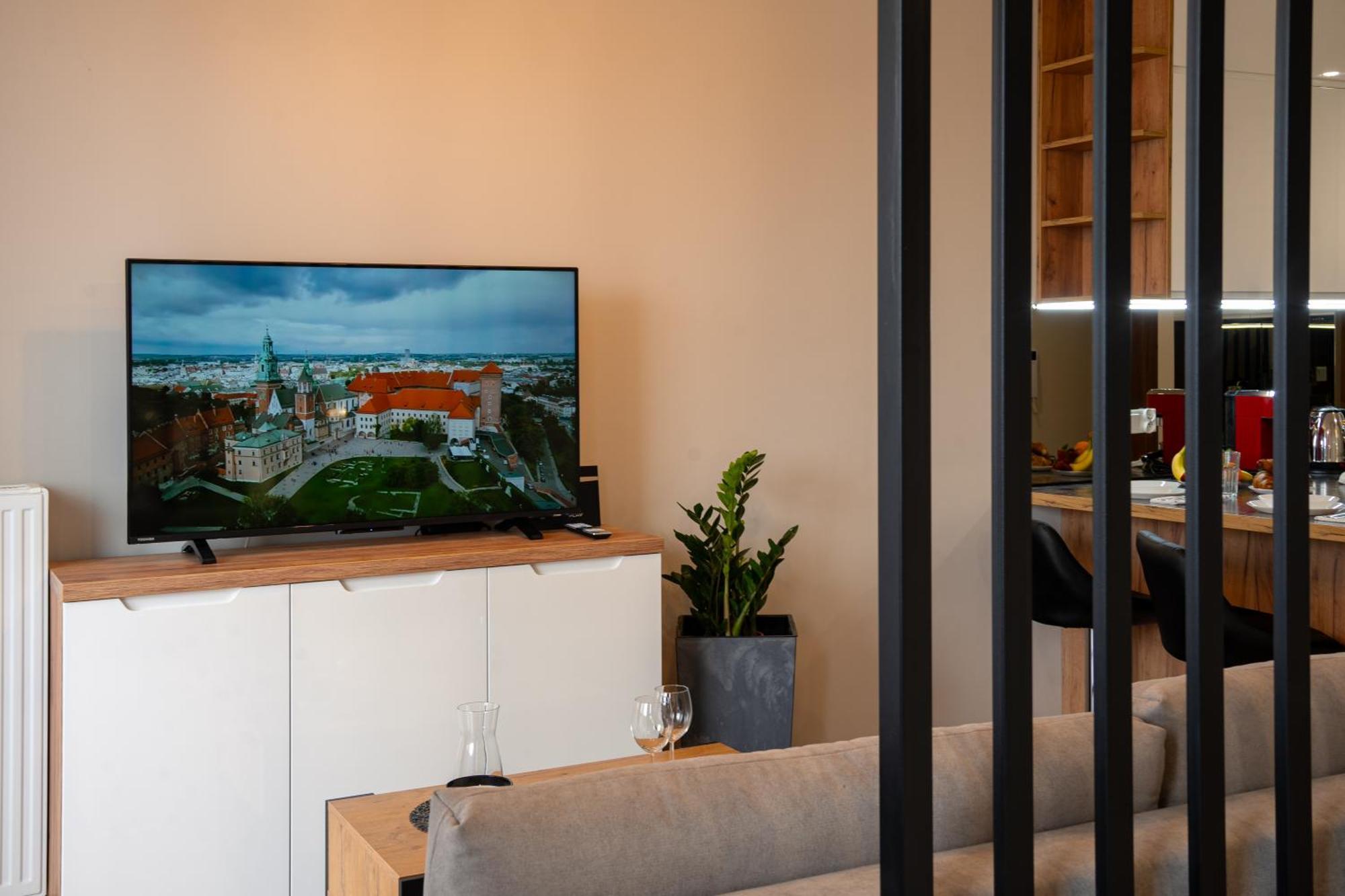 Ekskluzywny Apartament + Garaz Krakkó Kültér fotó
